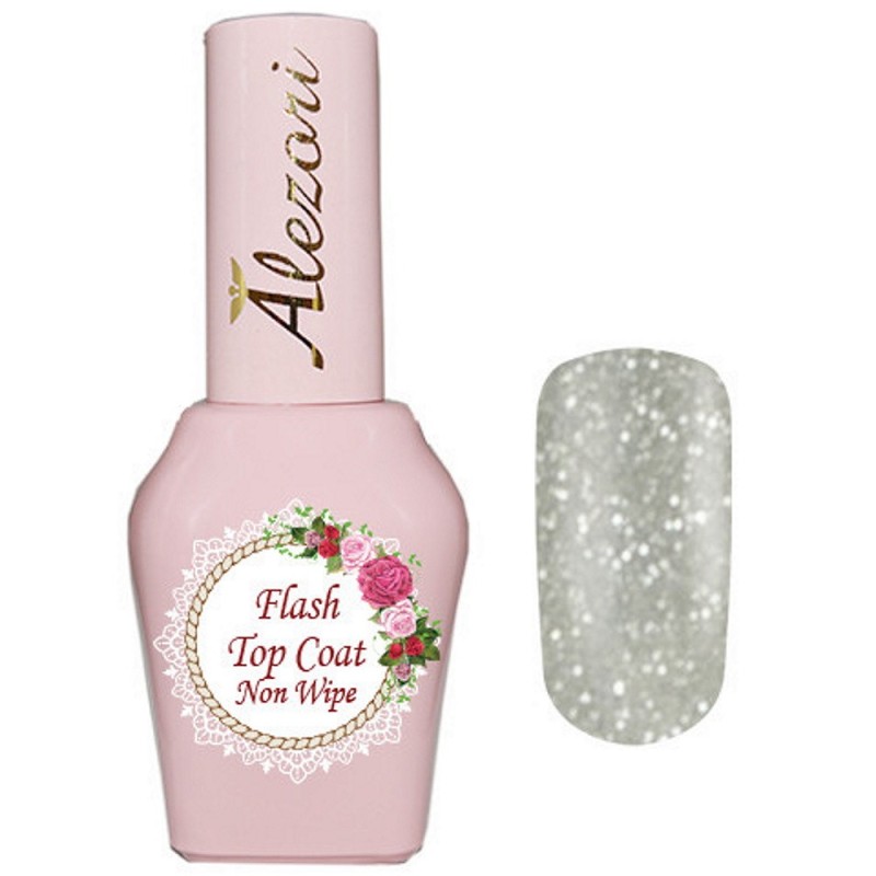 ALEZORI TOP COAT FLASH NON WIPE 15ml ALEZORI TOP COAT FLASH NON WIPE 15ml