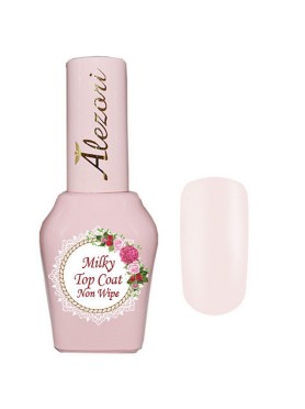 ALEZORI TOP COAT MILKY NON WIPE 15ml