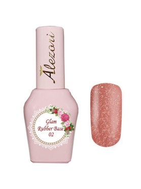 ALEZORI RUBBER BASE GLAM N. 02 15ml