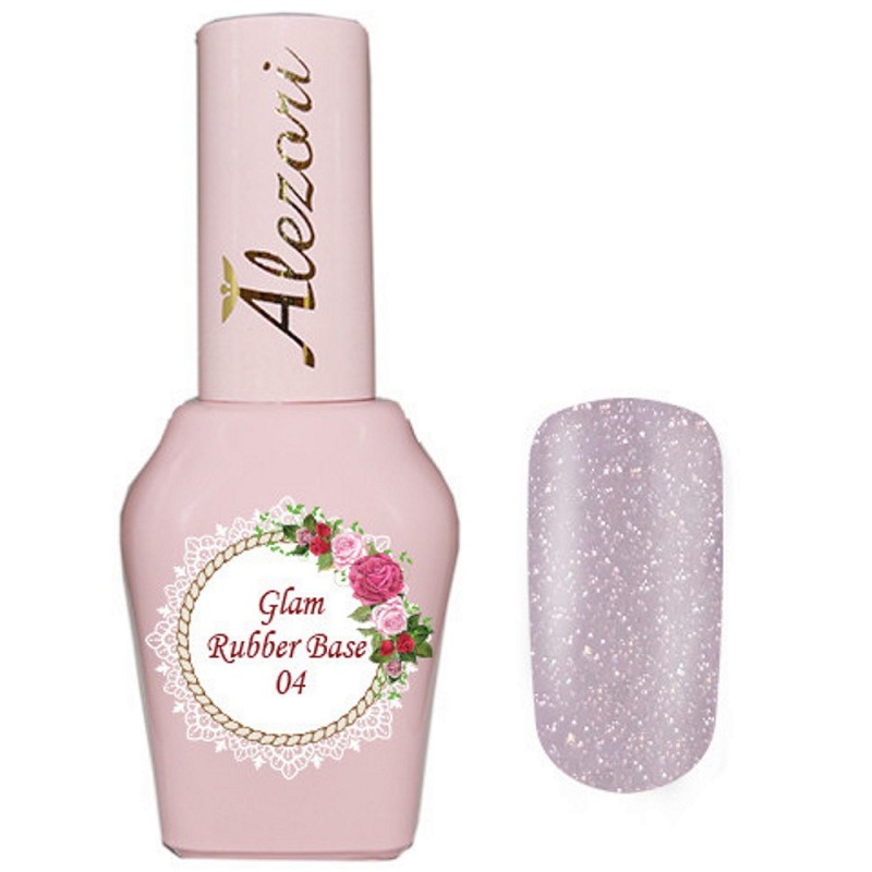 ALEZORI RUBBER BASE GLAM N. 04 15ml ALEZORI RUBBER BASE GLAM N. 04 15ml