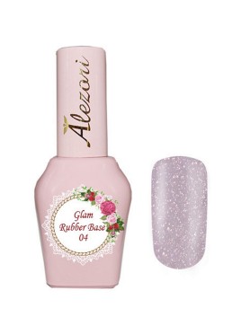 ALEZORI RUBBER BASE GLAM N. 04 15ml
