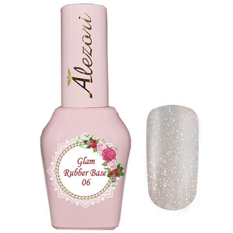 ALEZORI RUBBER BASE GLAM N. 06 15ml ALEZORI RUBBER BASE GLAM N. 06 15ml