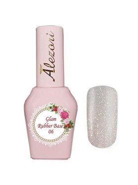 ALEZORI RUBBER BASE GLAM N. 06 15ml