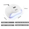 ΦΟΥΡΝΑΚΙ SUN X 54W SUNUVLED NAIL LAMP