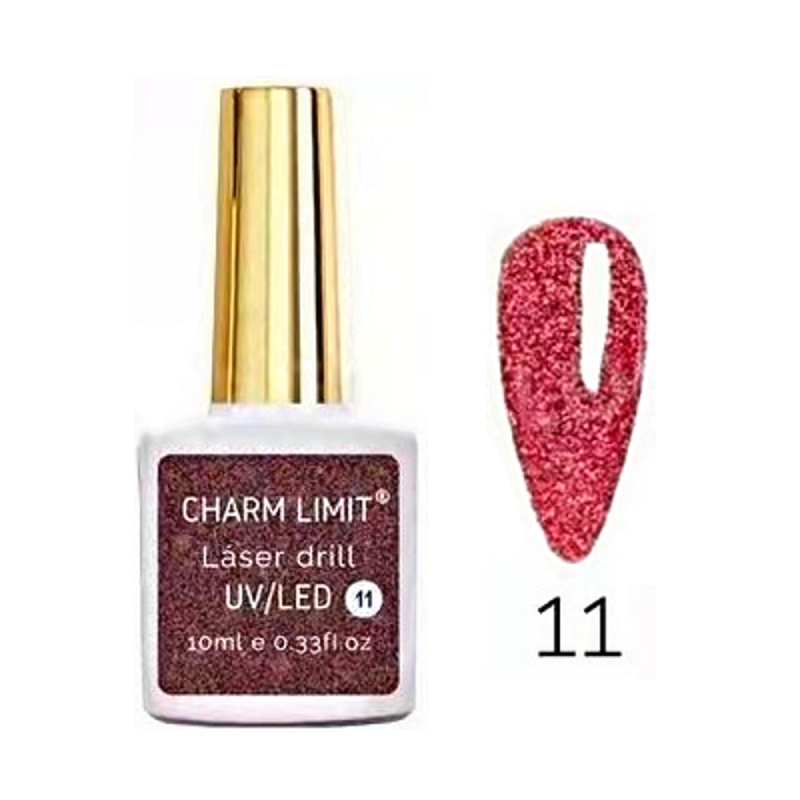 ΗΜΙΜΟΝΙΜΟ CHARM LIMIT LASER DRILL UV & LED 10ml ΗΜΙΜΟΝΙΜΟ CHARM LIMIT LASER DRILL UV & LED 10ml