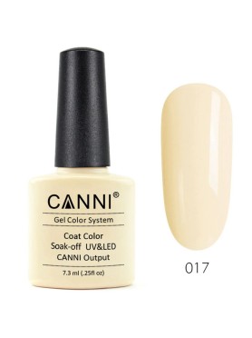 CANNI CLASSIC ΗΜΙΜΟΝΙΜΟ ΒΕΡΝΙΚΙ N. 017 CREAM UV & LED 7.3ml