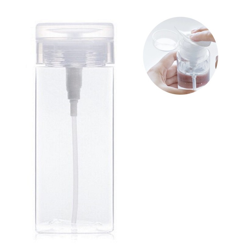 ΔΙΑΦΑΝΟ ΠΛΑΣΤΙΚΟ ΜΠΟΥΚΑΛΙ PUMP DISPENSER ΓΙΑ ΑΣΕΤΟΝ 150ML ΔΙΑΦΑΝΟ ΠΛΑΣΤΙΚΟ ΜΠΟΥΚΑΛΙ PUMP DISPENSER ΓΙΑ ΑΣΕΤΟΝ 150ML