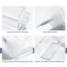 ΔΙΑΦΑΝΟ ΠΛΑΣΤΙΚΟ ΜΠΟΥΚΑΛΙ PUMP DISPENSER ΓΙΑ ΑΣΕΤΟΝ 150ML