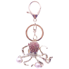 ΜΕΤΑΛΛΙΚΟ ΧΡΥΣΑΦΙ ΜΠΡΕΛΟΚ OCTOPUS ΜΕ STRASS ΚΑΙ ΓΑΝΤΖΟ