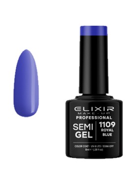 ELIXIR SEMI GEL PRO N. 1109 ROYAL BLUE UV & LED 8ML