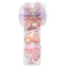 ΣΕΤ 5 ΤΕΜΑΧΙΑ ΠΑΙΔΙΚΑ ΚΟΚΑΛΑΚΙΑ HAIR CLIP ΜΕ SNOWFLAKES