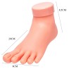 ΕΥΚΑΜΠΤΟ ΕΚΠΑΙΔΕΥΤΙΚΟ ΠΟΔΙ ΕΚΜΑΘΗΣΗΣ PEDICURE