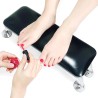 ΜΑΥΡΟ ΣΚΑΜΠΟ MANICURE ΔΕΡΜΑΤΙΝΟ 100% ΜΕ ΑΝΟΞΕΙΔΩΤΗ ΒΑΣΗ