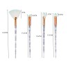 ΣΕΤ 4 ΠΙΝΕΛΑ MAKE UP ΜΕ DIAMOND GLITTER ΛΑΒΗ