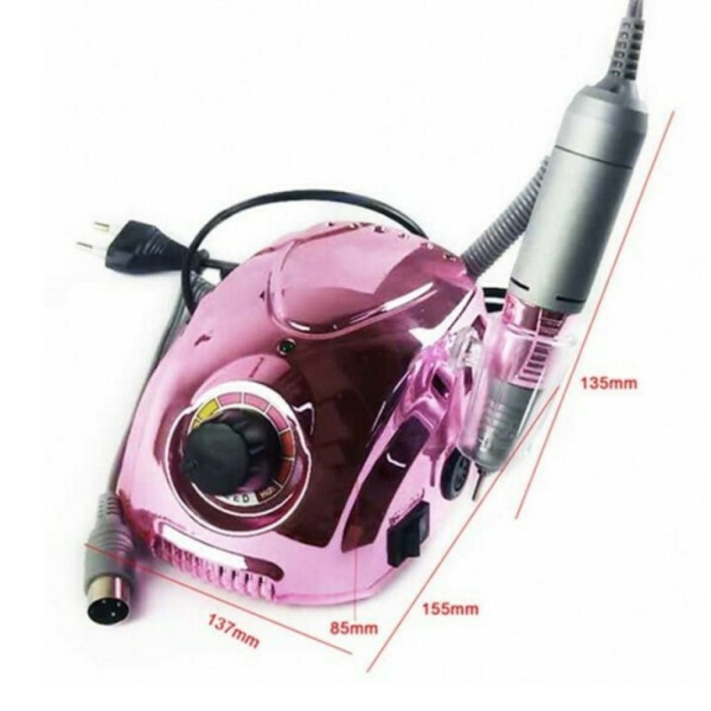 ΗΛΕΚΤΡΙΚΟΣ ΤΡΟΧΟΣ MANICURE ΚΑΙ PEDICURE DM-212 METALLIC PINK ΗΛΕΚΤΡΙΚΟΣ ΤΡΟΧΟΣ MANICURE ΚΑΙ PEDICURE DM-212 METALLIC PINK