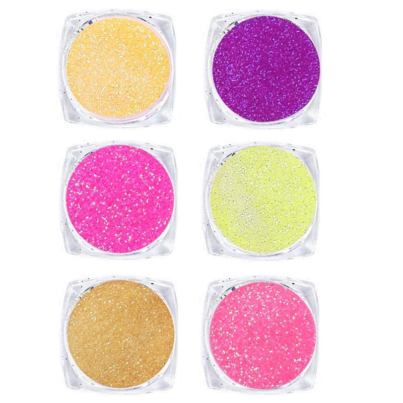 ΣΕΤ 6 ΒΑΖΑΚΙΑ ΜΕ ΔΙΑΚΟΣΜΗΤΙΚΑ GLITTER ΝΥΧΙΩΝ ΣΕΤ 6 ΒΑΖΑΚΙΑ ΜΕ ΔΙΑΚΟΣΜΗΤΙΚΑ GLITTER ΝΥΧΙΩΝ