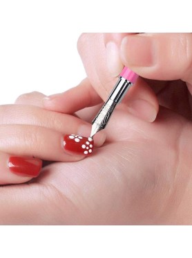 Πένα Nail Art με 5 Ανταλλακτικά Dot Tool