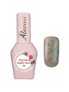 Alezori Rubber Base Flowerbed 06 15ML Alezori Rubber Base Flowerbed 06 15ML