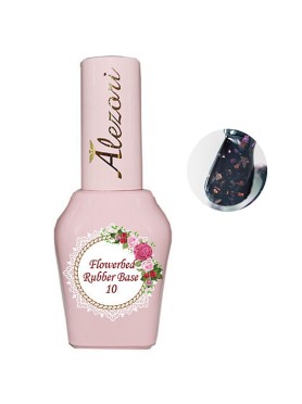 Alezori Rubber Base Flowerbed 10 15ML Alezori Rubber Base Flowerbed 10 15ML