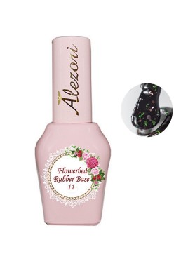 Alezori Rubber Base Flowerbed 11 15ML Alezori Rubber Base Flowerbed 11 15ML