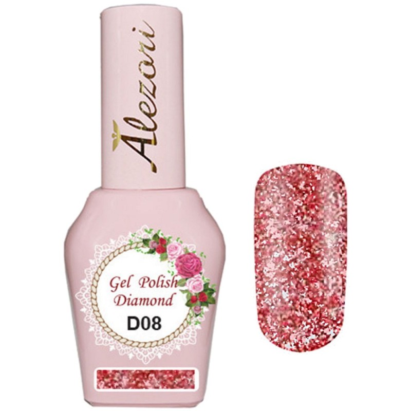 ALEZORI GEL POLISH DIAMOND D08 UV & LED 15ml ALEZORI GEL POLISH DIAMOND D08 UV & LED 15ml