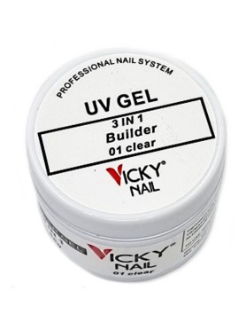 BUILDER GEL 3 IN 1 UV & LED VICKY NAIL 56g