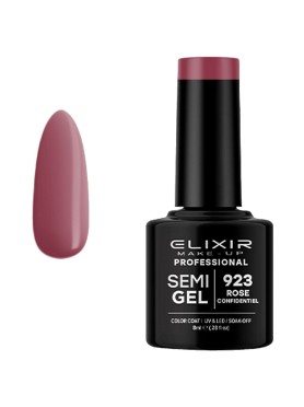 ELIXIR SEMI GEL PRO N. 923 ROSE CONFIDENTIEL UV & LED 8ML