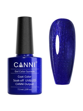 CANNI CLASSIC ΗΜΙΜΟΝΙΜΟ ΒΕΡΝΙΚΙ N. 214 ROYAL BLUE WITH BRILLIANCE UV & LED 7.3ml