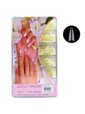 ΚΑΣΕΤΙΝΑ 500 ΤΕΜΑΧΙΩΝ ΜΕ NAIL TIPS NEW QUALITY