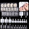 500 ΤΕΜΑΧΙΑ NAIL TIPS ΠΟΔΙΟΥ 10 ΔΙΑΦΟΡΕΤΙΚΩΝ ΜΕΓΕΘΩΝ GLOBALNAIL