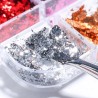 ΚΟΥΤΑΚΙ ΜΕ 6 ΧΡΩΜΑΤΑ FOIL FLAKES ΔΙΑΚΟΣΜΗΣΗΣ ΝΥΧΙΩΝ