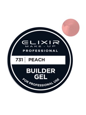 Elixir Builder Gel Peach N. 731 15GR