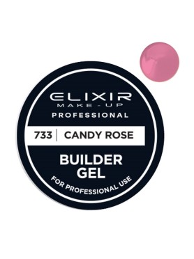 Elixir Builder Gel Candy Rose N. 733 15GR