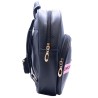 Παιδική Μαύρη Τσάντα Πλάτης Backpack με Ροζ Λεπτομέρειες