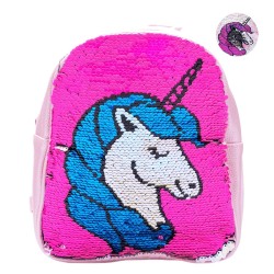 Παιδική Τσάντα Πλάτης Unicorn με Παγιέτα που Αλλάζει Χρώμα