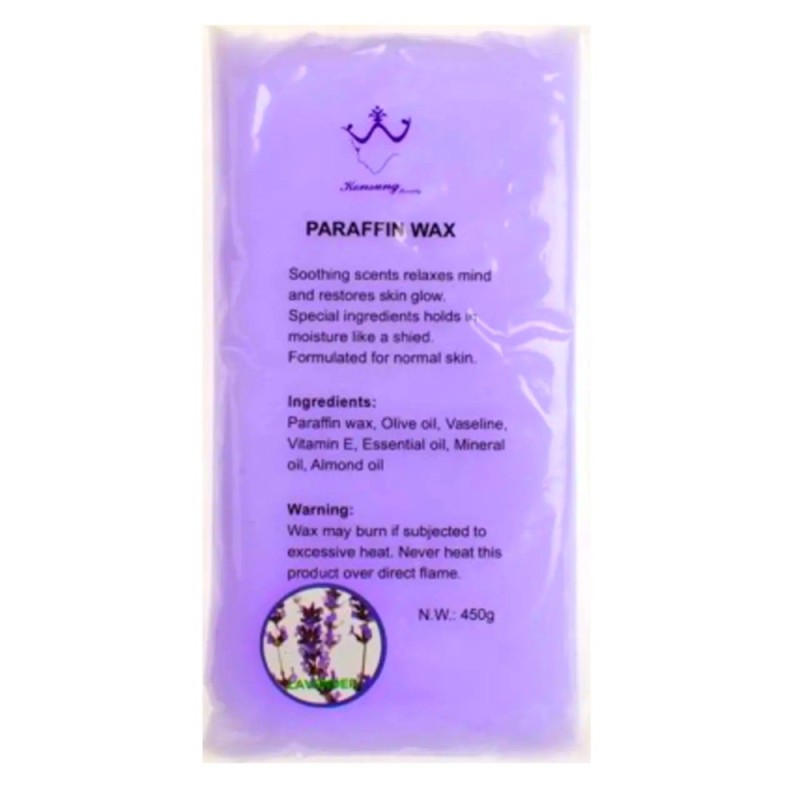 Πλάκα Κερί Παραφίνης Λεβάντα Konsung Beauty 450g Πλάκα Κερί Παραφίνης Λεβάντα Konsung Beauty 450g