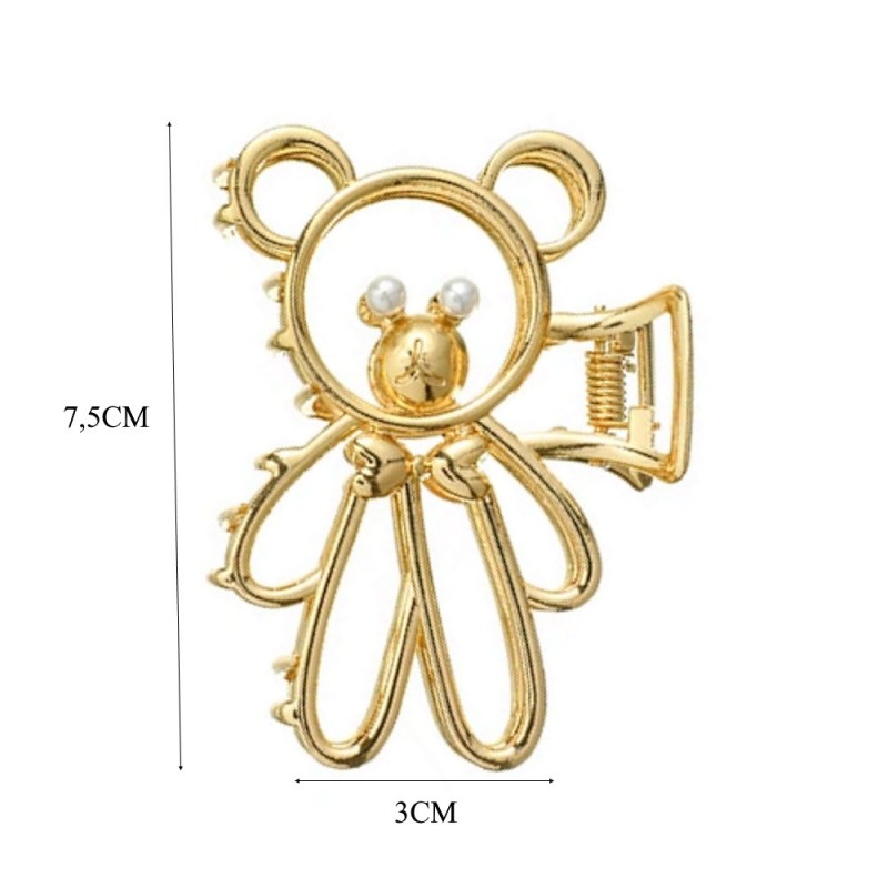 Hair Clip Bear Κλάμερ για τα Μαλλιά Hair Clip Bear Κλάμερ για τα Μαλλιά