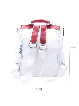 Τρίχρωμη Τσάντα Πλάτης Backpack & Χιαστί
