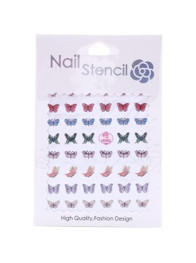 Διακοσμητικά Αυτοκόλλητα Νυχιών Nail Art Stickers Τιμή/ Καρτέλα