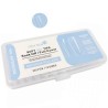 240 Soft Gel Tips Medium Square Clear Soak Off Full Cover 12 Sizes