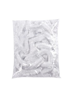 100 Πλαστικά Σκουφάκια Ακορντεόν