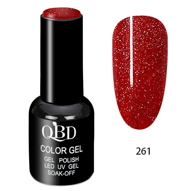 QBD Ημιμόνιμο Βερνίκι Ν. 261 UV & LED 10-12ml QBD Ημιμόνιμο Βερνίκι Ν. 261 UV & LED 10-12ml