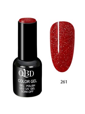 QBD Ημιμόνιμο Βερνίκι Ν. 261 UV & LED 10-12ml