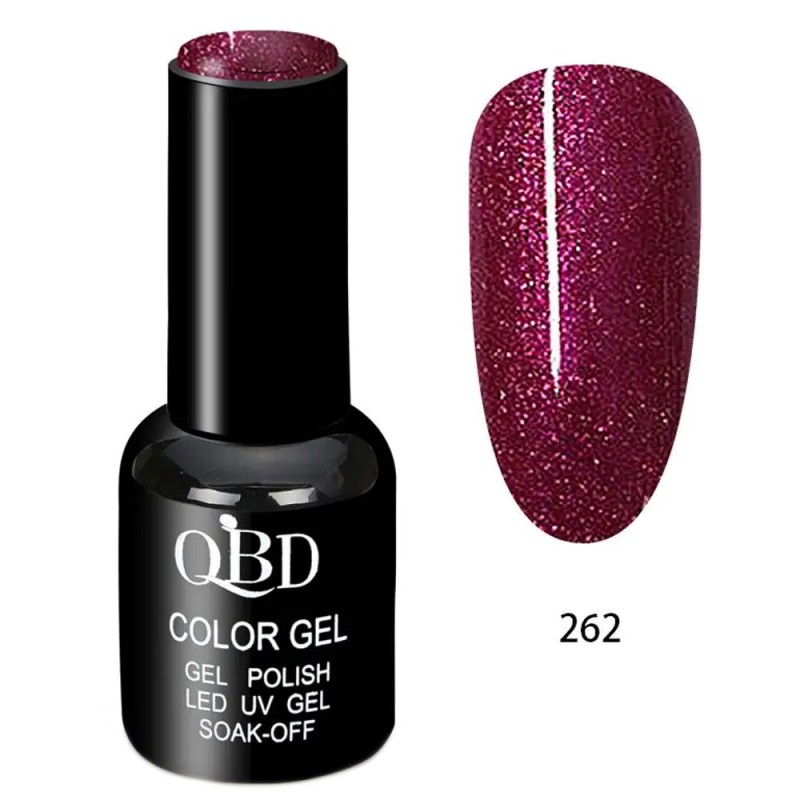 QBD Ημιμόνιμο Βερνίκι Ν. 262 UV & LED 10-12ml QBD Ημιμόνιμο Βερνίκι Ν. 262 UV & LED 10-12ml