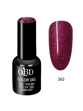 QBD Ημιμόνιμο Βερνίκι Ν. 262 UV & LED 10-12ml