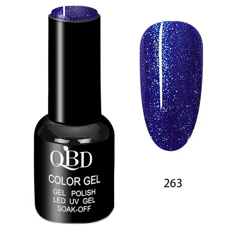 QBD Ημιμόνιμο Βερνίκι Ν. 263 UV & LED 10-12ml QBD Ημιμόνιμο Βερνίκι Ν. 263 UV & LED 10-12ml