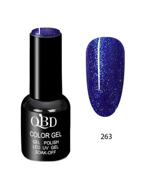 QBD Ημιμόνιμο Βερνίκι Ν. 263 UV & LED 10-12ml