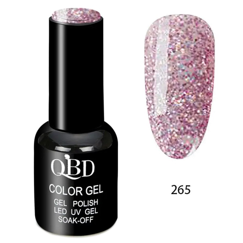 QBD Ημιμόνιμο Βερνίκι Ν. 265 UV & LED 10-12ml QBD Ημιμόνιμο Βερνίκι Ν. 265 UV & LED 10-12ml