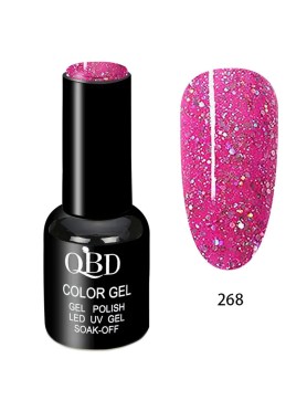 QBD Ημιμόνιμο Βερνίκι Ν. 268 UV & LED 10-12ml