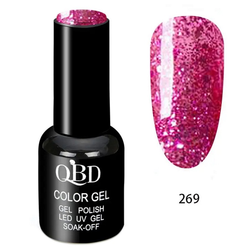 QBD Ημιμόνιμο Βερνίκι Ν. 269 UV & LED 10-12ml QBD Ημιμόνιμο Βερνίκι Ν. 269 UV & LED 10-12ml